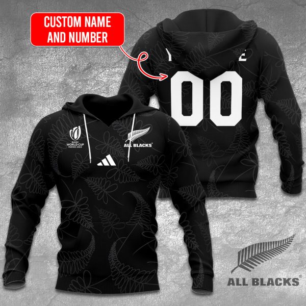Personalized New Zealand National Rugby Union Team All Blacks 3D Apparel - VANDH 888