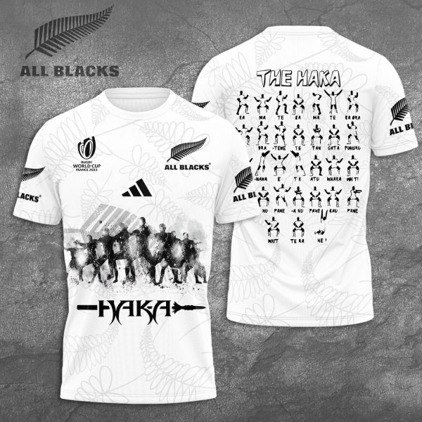 New Zealand National Rugby Union Team All Blacks 3D Apparel - VANDH 1025