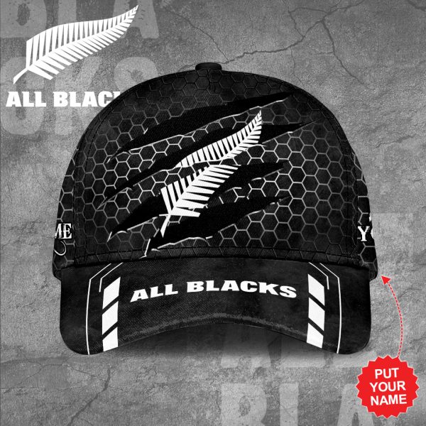 Personalized New Zealand National Rugby Union Team All Blacks Classic Cap - TANTN 2489