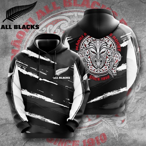 New Zealand National Rugby Union Team All Blacks 3D Apparel - TANTN 2485