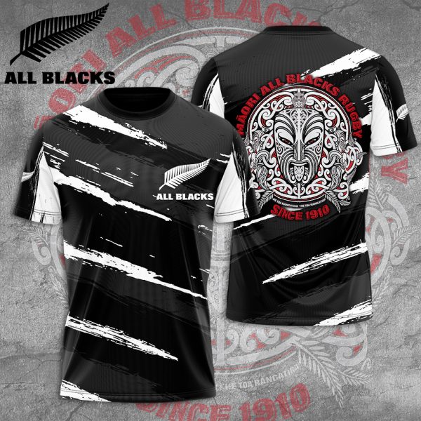 New Zealand National Rugby Union Team All Blacks 3D Apparel - TANTN 2485