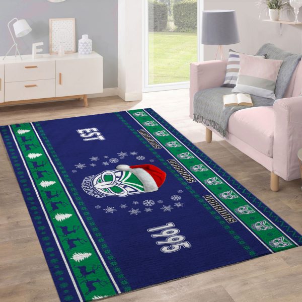 New Zealand Warriors Rectangular Rug - TANTN 2168