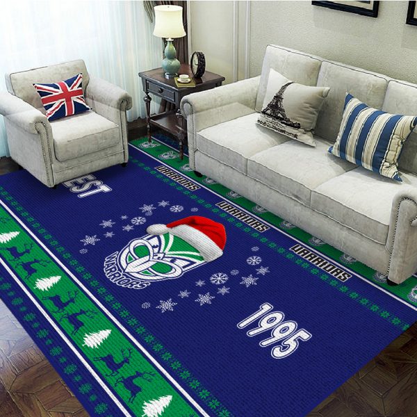 New Zealand Warriors Rectangular Rug - TANTN 2168