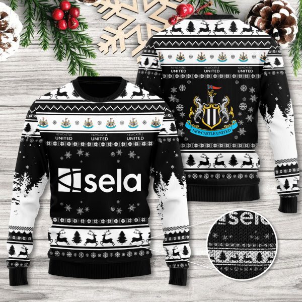 Newcastle United 3D Ugly Sweater - TANTN 2210