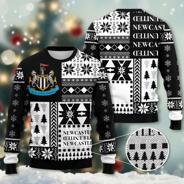 Newcastle United 3D Ugly Sweater - TANTN 2207