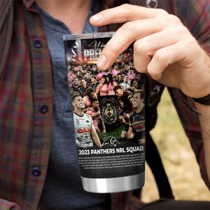 Personalized Penrith Panthers Tumbler Cup - VANDH 1136