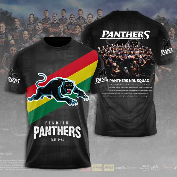 Penrith Panthers 3D Apparel - VANDH 1135