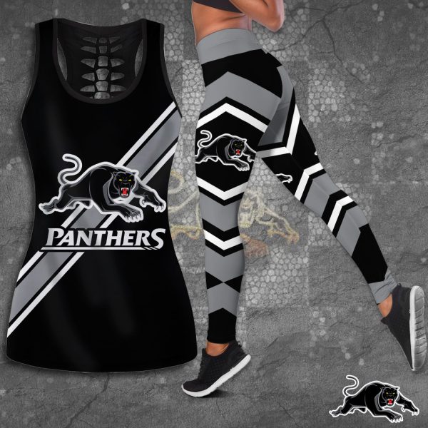Penrith Panthers Hollow Tank Top Leggings - TANTN 2526