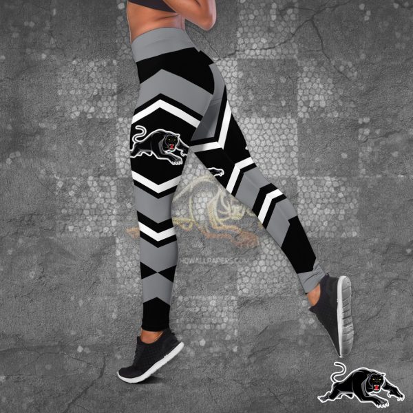 Penrith Panthers Hollow Tank Top Leggings - TANTN 2526