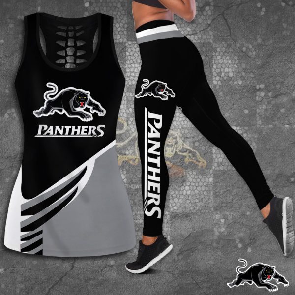 Penrith Panthers Hollow Tank Top Leggings - TANTN 2528