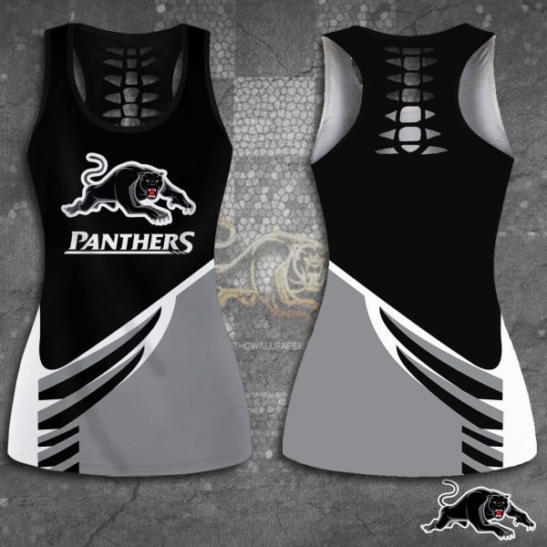 Penrith Panthers Hollow Tank Top Leggings - TANTN 2528