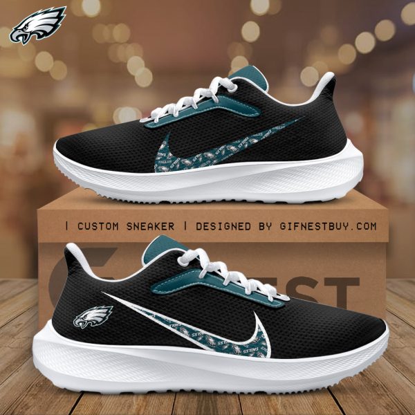 Philadelphia Eagles Nike Running Sneaker - TANTN 2283