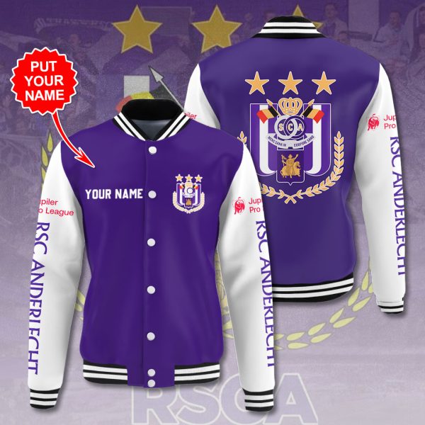 Personalized R.S.C. Anderlecht Varsity Jacket - VANDH 926