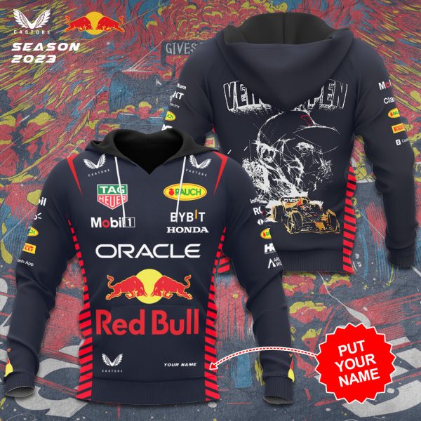 Personalized Red Bull Racing F1 3D Apparel - TANTN 2524