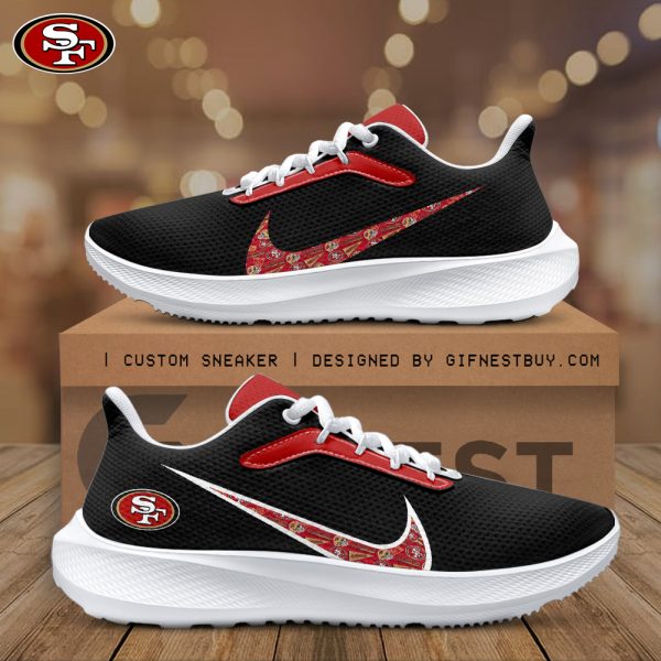 San Francisco 49ers Nike Running Sneaker - TANTN 2217