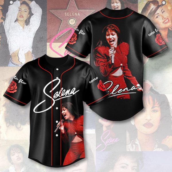 Selena Quintanilla Pérez Baseball Jersey - VANDH 972