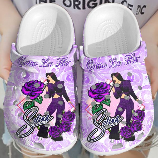 Selena Quintanilla Pérez Custom Crocs - VANDH 1005