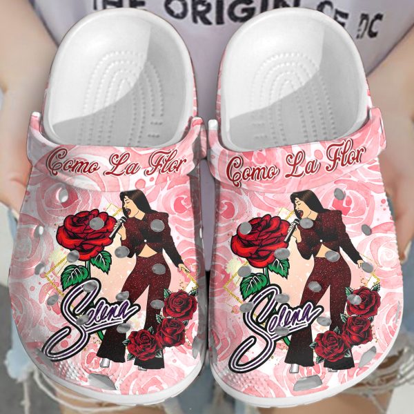Selena Quintanilla Pérez Custom Crocs - VANDH 1005