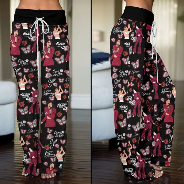 Selena Quintanilla Pérez High-Waisted Straight-Leg Trousers - VANDH 1045