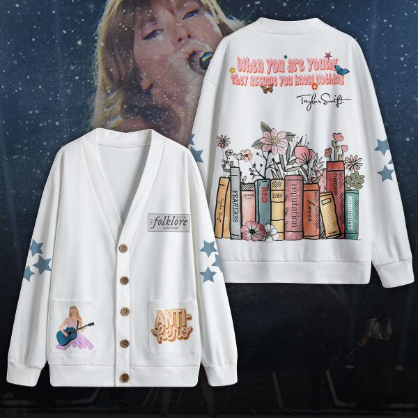 Taylor Swift Unisex Knitted Cardigan - VANDH 1102