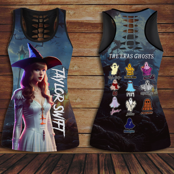 Taylor Swift Hollow Tank Top Leggings - VANDH 1049