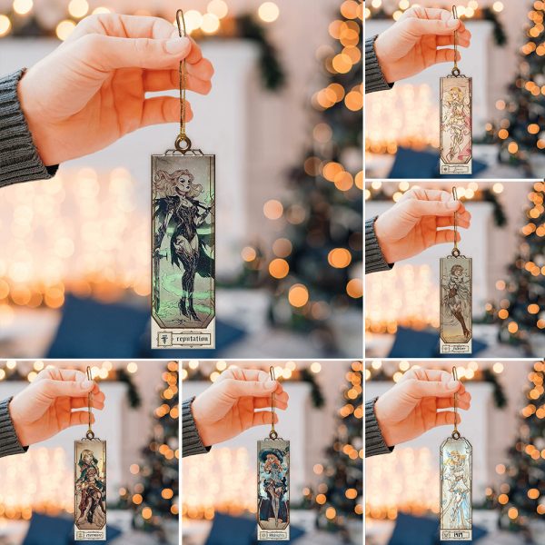 6PCS Taylor Swift 2-Side Printed Acrylic Ornament Set - TANTN 2451