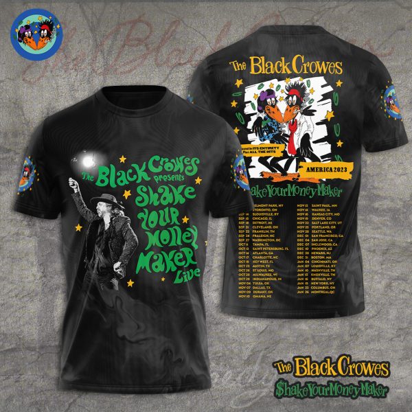 The Black Crowes 3D Apparel - TANTN 2281