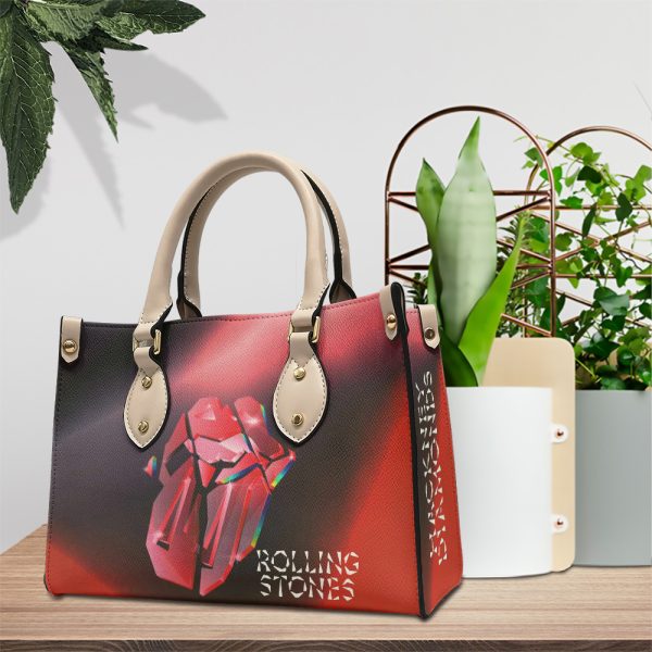 The Rolling Stones Leather HandBag - TANTN 2448