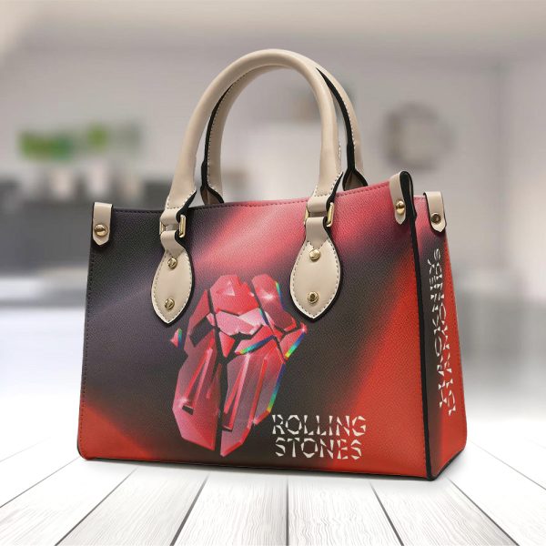 The Rolling Stones Leather HandBag - TANTN 2448