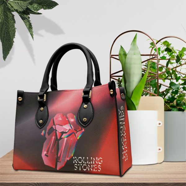 The Rolling Stones Leather HandBag - TANTN 2448