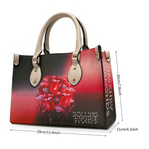 The Rolling Stones Leather HandBag - TANTN 2514