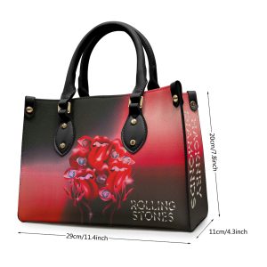 The Rolling Stones Leather HandBag - TANTN 2514