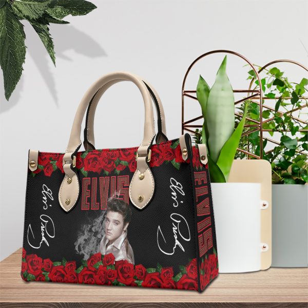 Elvis Presley Leather HandBag - ANHNV 1844
