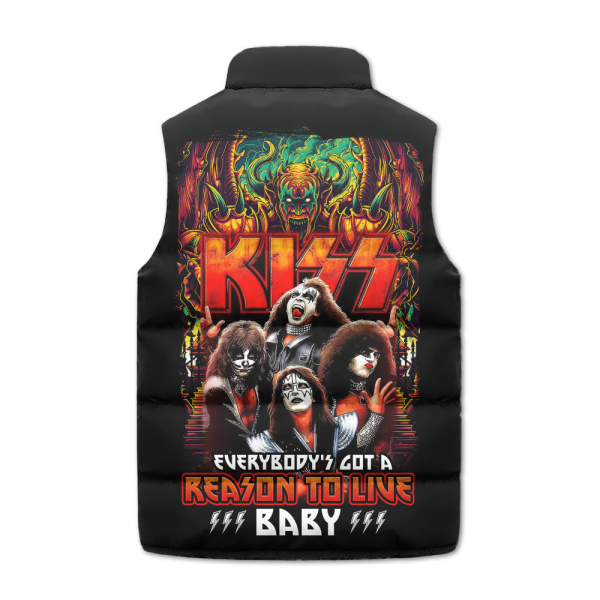 Kiss Band 2D Sleeveless Jacket - ANHNV 1904