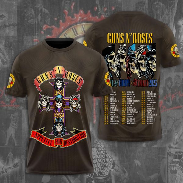 Guns N' Roses 3D Apparel - NGHIAVT 0772