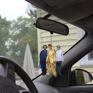 Personalizd Elvis Presley 2-Side Printed Car Ornament - ANHNV 1753