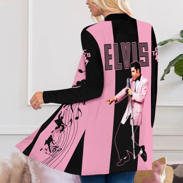 Elvis Presley Women's Patch Pocket Cardigan - ANHNV 1963