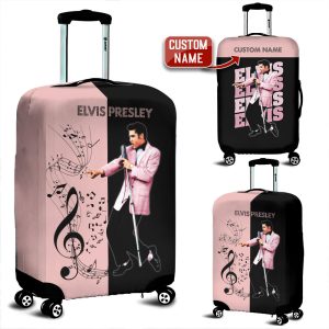Personalized Elvis Presley Luggage Cover - ANHNV 2052