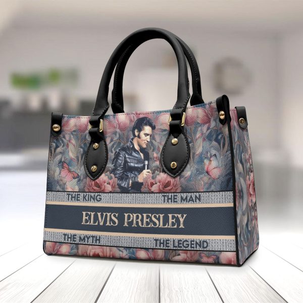 Elvis Presley Leather HandBag - ANHNV 2053