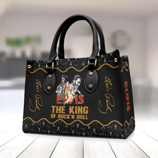 Elvis Presley Leather HandBag - ANHNV 2076