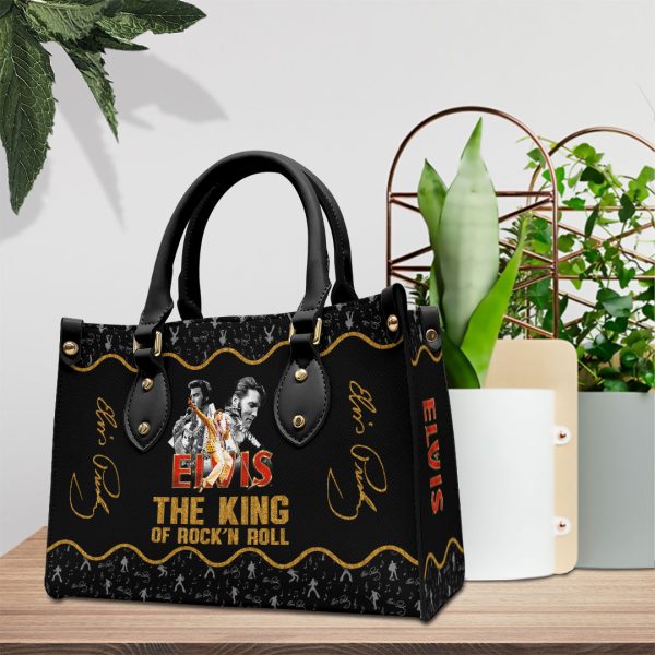 Elvis Presley Leather HandBag - ANHNV 2076