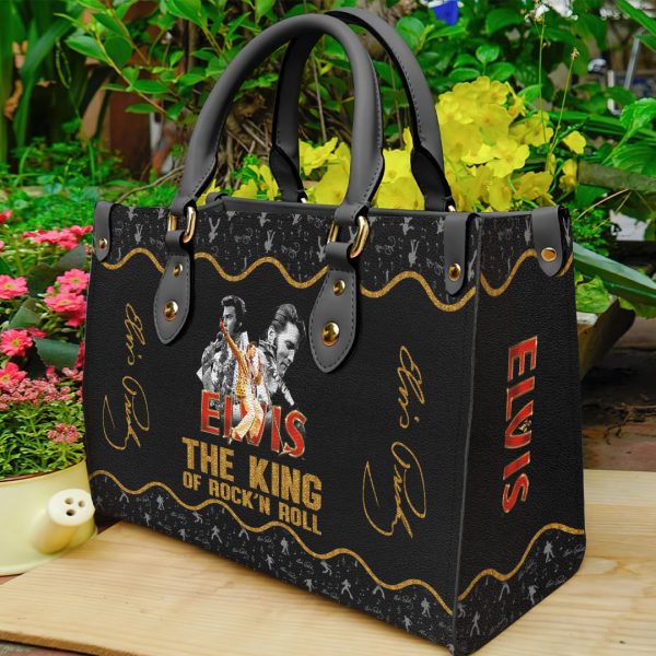 Elvis Presley Leather HandBag - ANHNV 2076