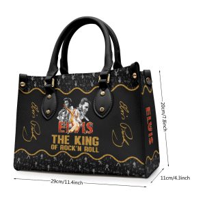 Elvis Presley Leather HandBag - ANHNV 2076