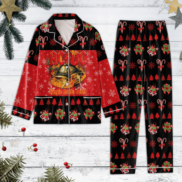 Rock Music Button Down Pajamas Set – ANHNV 3013