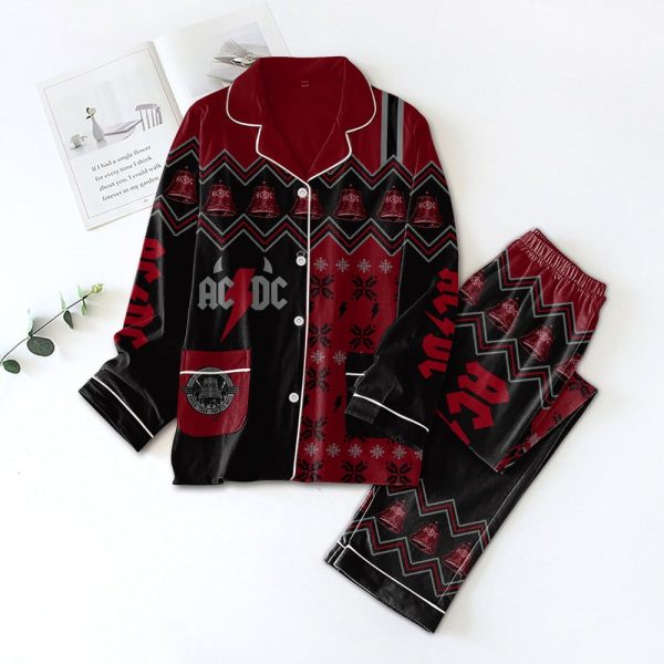 Rock Music Button Down Pajamas Set – ANHNV 3039