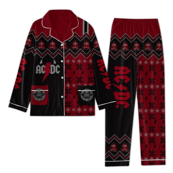 Rock Music Button Down Pajamas Set – ANHNV 3039