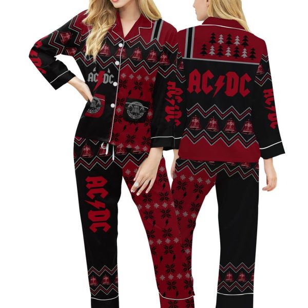 Rock Music Button Down Pajamas Set – ANHNV 3039