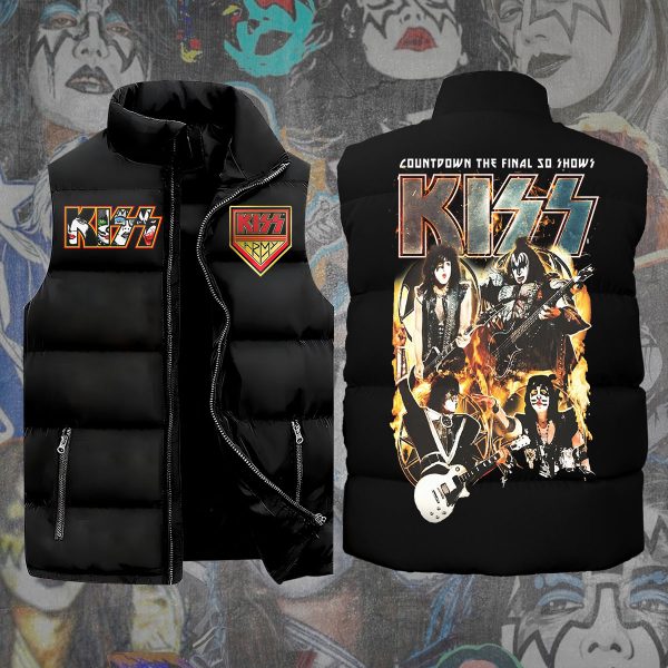 Kiss Band 2D Sleeveless Jacket - ANHNV 3065
