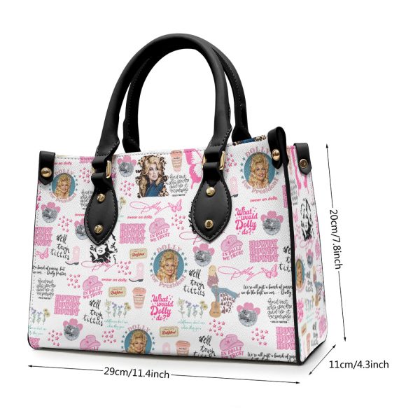 Dolly Parton Leather HandBag - ANHNV 3076