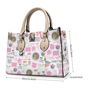 Dolly Parton Leather HandBag - ANHNV 3076